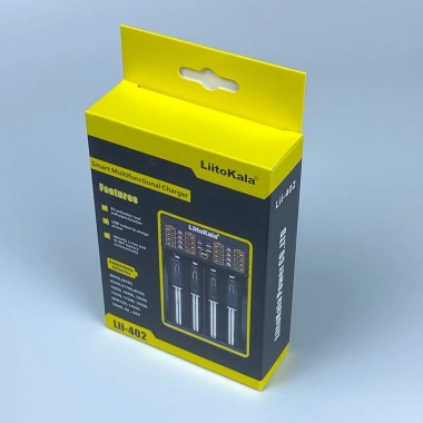 Bộ sạc pin đa năng 4 khay Lii-402 hỗ trợ AA, AAA, 18.650, 26.650, 14.500 – giá ưu đãi 209.000₫
