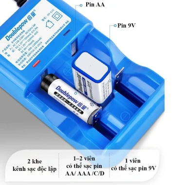 Bộ Sạc Pin Đa Năng DP-K32 Chính Hãng - Sạc Đại D, Trung C, 9V, AA/AAA, Giá ưu đãi 109.000₫ 7 Bộ Sạc Pin Đa Năng DP-K32 Chính Hãng - Sạc Đại D, Trung C, 9V, AA/AAA, Giá ưu đãi 109.000₫ 7