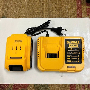 Bộ sạc pin đa năng Makita Dewalt 20V tự ngắt khi đầy, tương thích máy khoan và bắt vít - Giá chỉ 113.000₫