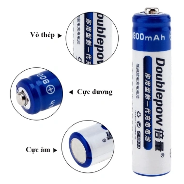 Bộ sạc pin K18 pin sạc 1.2V AA/AAA Doublepow dùng cho Micro, bàn chải điện, remote, giảm 20% chỉ 139.000₫