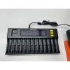 Bộ sạc pin Liitokala Lii-S12 12 khe đa năng 9V-18.650-26.650-21.700-26.700-AA-AAA, giá ưu đãi 833.000₫ 8
