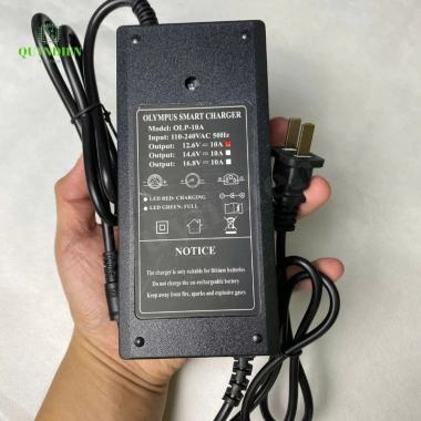 Bộ Sạc Pin Olympus 3S 12.6V 10A Jack 5.5x2.5mm - Sạc Li-Ion và LiFePO4 - Giá ưu đãi từ 311k xuống 257k - Quỳnh Diễn 6