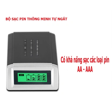 Bộ sạc pin tiểu AA AAA Victor C305 tự ngắt, màn hình LCD, giảm giá 23% chỉ 144.000đ 2
