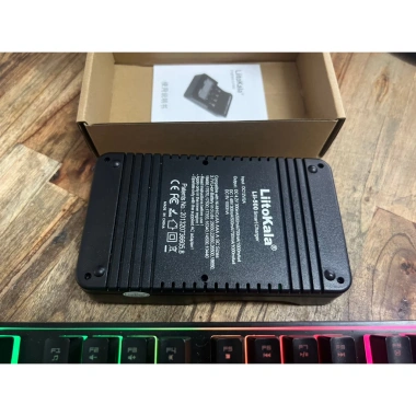 Bộ sạc & test pin đa năng Liitokala Lii-500 cho AA, AAA, 18.650, 26.650, 14.500 - Chính hãng, 350.000₫