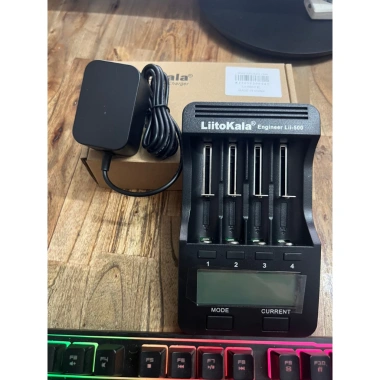 Bộ sạc & test pin đa năng Liitokala Lii-500 cho AA, AAA, 18.650, 26.650, 14.500 - Chính hãng, 350.000₫