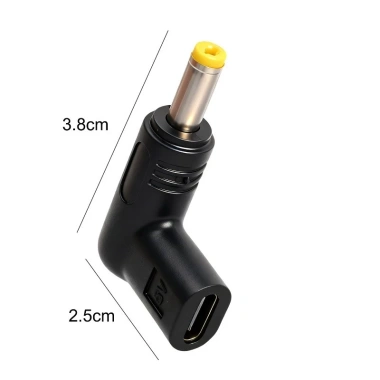Bộ sạc Type‑C sang DC Plug‑and‑Play – Chuyển đổi PSP 5V, phù hợp máy tính bảng, router