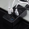 Bộ sạc USB đa cổng 35W sạc nhanh, ổ cắm EU/Mỹ, chuyển đổi phích cắm điện thoại 5