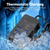 Bộ sạc USB đa cổng 35W sạc nhanh, ổ cắm EU/Mỹ, chuyển đổi phích cắm điện thoại 6