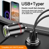 Bộ sạc xe hơi 100W PD Sạc nhanh QC3.0 Mini USB Type-C cho iPhone, giá 47.520 VND 5