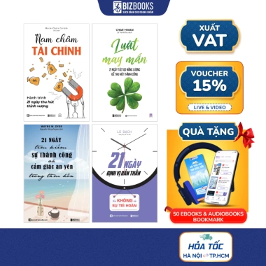 Bộ Sách 21 Ngày Thay Đối Bản Thân - Định Vị, Luật May Mắn, Thành Công, Nam Châm Tài Chính, Giá 97.600₫ Bộ Sách 21 Ngày Thay Đối Bản Thân - Định Vị, Luật May Mắn, Thành Công, Nam Châm Tài Chính, Giá 97.600₫