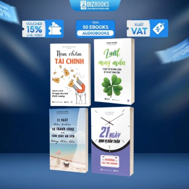 Bộ Sách 21 Ngày Thay Đối Bản Thân - Định Vị, Luật May Mắn, Thành Công, Nam Châm Tài Chính, Giá 97.600₫