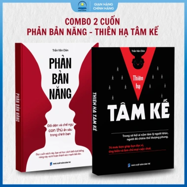 Bộ Sách Combo 2 Cuốn Thiên Hạ Tâm Kế và Phản Bản Năng giá 75.000đ, bứt phá tri thức sâu 5 Bộ Sách Combo 2 Cuốn Thiên Hạ Tâm Kế và Phản Bản Năng giá 75.000đ, bứt phá tri thức sâu 5