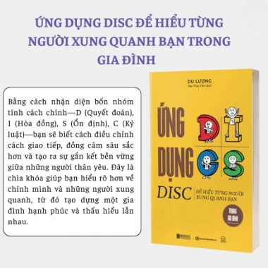 Bộ sách Giải Mã Hành Vi DISC + Ứng Dụng DISC - Thấu Hiểu Người Xung Quanh | Bizbooks