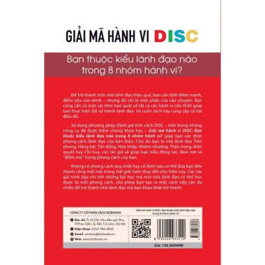 Bộ sách Giải Mã Hành Vi DISC + Ứng Dụng DISC - Thấu Hiểu Người Xung Quanh | Bizbooks