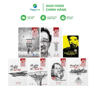 Bộ Sách Góc Nhìn Alan 7 Cuốn Khởi Nghiệp Làm Giàu – Di Sản, Doanh Nhân Việt, PTA – Giảm Đặc Biệt 953k