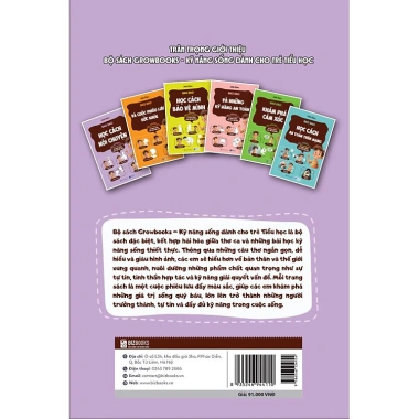 Bộ sách Growbooks kỹ năng sống – Bao Bao học nói chuyện, Bizbooks 81.900₫ 2