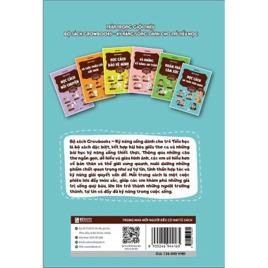 Bộ sách Growbooks kỹ năng sống tiểu học - Bao Bao an toàn mạng Bizbooks 107.100₫