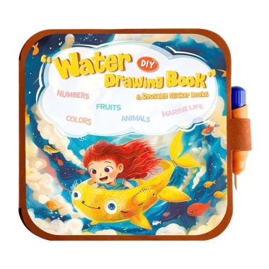 Bộ sách ma thuật vẽ nước cho bé - Sách tô màu tái sử dụng kèm bút, chỉ 150.000₫ 5 Bộ sách ma thuật vẽ nước cho bé - Sách tô màu tái sử dụng kèm bút, chỉ 150.000₫ 5