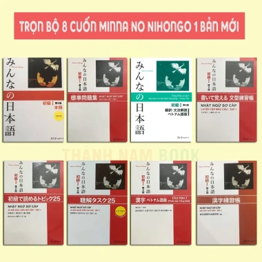 Bộ sách Minna No Nihongo Sơ Cấp 1 bản mới - Dành cho N5, giá chỉ 39.900đ, mua lẻ tùy chọn