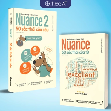 Bộ Sách Nuance 50 Sắc Thái Từ và Câu Combo Lẻ kèm Tài Liệu Nghe Nói 127k