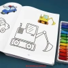 Bộ sách tô màu 5 quyển 230 trang cho bé - Đồ chơi sáng tạo, giảm còn 83.000đ 5