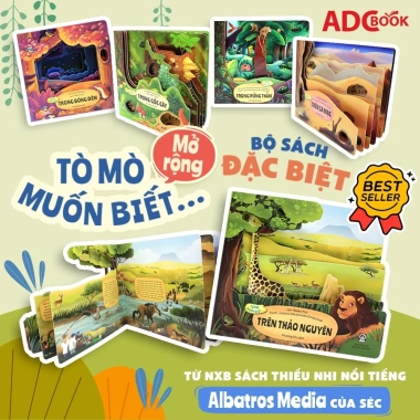 Bộ sách Tò Mò Muốn Biết trọn bộ 10 cuốn - Giá 594.000, phát triển trí sáng tạo cho bé