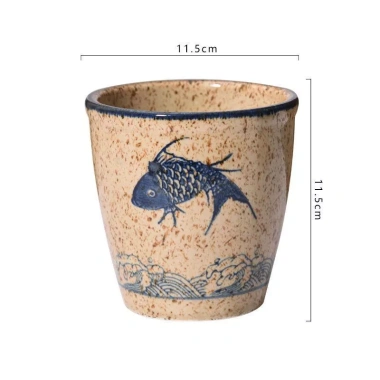 Bộ sake Nhật Bản gốm sứ 5 món: vang, chia, ấm nóng, cốc rượu Giá 149.151 VND