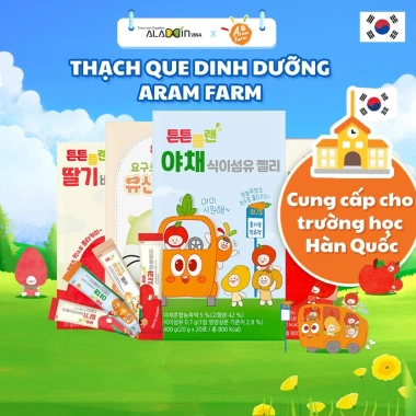 Bộ sản phẩm ARAM FARM Go to school an toàn không chất bảo quản Hàn Quốc giá 3.000 đồng 3 Bộ sản phẩm ARAM FARM Go to school an toàn không chất bảo quản Hàn Quốc giá 3.000 đồng 3