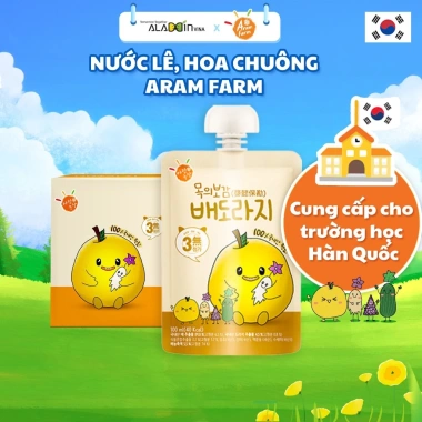Bộ sản phẩm ARAM FARM Go to school an toàn không chất bảo quản Hàn Quốc giá 3.000 đồng 4 Bộ sản phẩm ARAM FARM Go to school an toàn không chất bảo quản Hàn Quốc giá 3.000 đồng 4