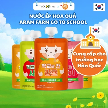 Bộ sản phẩm ARAM FARM Go to school an toàn không chất bảo quản Hàn Quốc giá 3.000 đồng 6 Bộ sản phẩm ARAM FARM Go to school an toàn không chất bảo quản Hàn Quốc giá 3.000 đồng 6