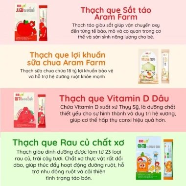 Bộ sản phẩm ARAM FARM Go to school an toàn không chất bảo quản Hàn Quốc giá 3.000 đồng 7 Bộ sản phẩm ARAM FARM Go to school an toàn không chất bảo quản Hàn Quốc giá 3.000 đồng 7