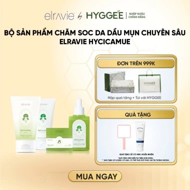 Bộ Sản Phẩm Chăm Sóc Da Dầu Mụn Elravie HyCicaMue - Giảm Mụn Kiểm Soát Dầu Dưỡng ẩm Giá Ưu Đãi 1.499.000 VND Bộ Sản Phẩm Chăm Sóc Da Dầu Mụn Elravie HyCicaMue - Giảm Mụn Kiểm Soát Dầu Dưỡng ẩm Giá Ưu Đãi 1.499.000 VND