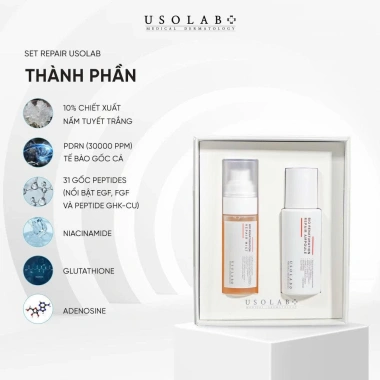 Bộ Sản Phẩm Phục Hồi Da Usolab Set Repair Ampoule và Repair Mist - Dưỡng ẩm, Trẻ Hóa Da, Giá Ưu Đãi 946k 4