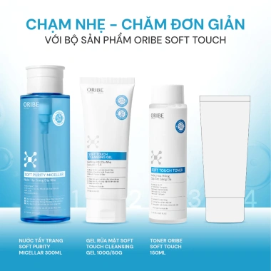 Bộ Sản Phẩm Sạch Da Ngừa Mụn Oribe Soft Touch 100gr + Chấm Mụn - Da sạch, chống mụn hiệu quả, Giảm giá đặc biệt chỉ 265.000đ ngay 8