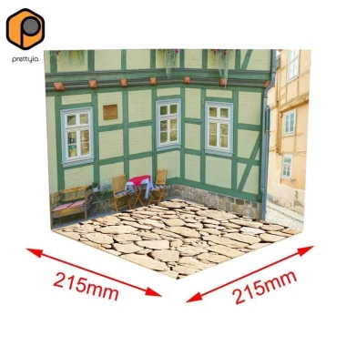 Bộ sắp xếp màn hình nền tỷ lệ 1/12 - Diorama nhân vật hành động, đồ chơi cảnh xe, giảm giá 22% chỉ 96.250₫