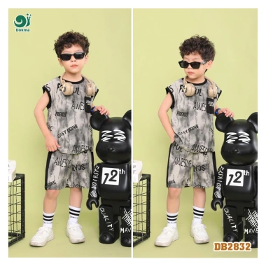 Bộ Sát Nách Ba Lỗ Dokma Dáng Thể Thao cho Bé Trai 13-24kg 3-7 tuổi - Giá 150.000 5