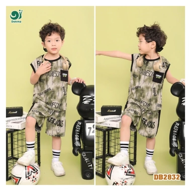 Bộ Sát Nách Ba Lỗ Dokma Dáng Thể Thao cho Bé Trai 13-24kg 3-7 tuổi - Giá 150.000 10