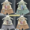 Bộ sát nách LOANG Natural Ngáo Bính, chất coton co giãn 10-45kg, giá 61.200 VND 4