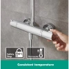 Bộ Sen Cây Tắm Đứng HANSGROHE 240, Bát Vuông Cao Cấp Made in Đức, Giá 14,2 Triệu 9