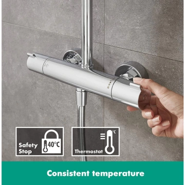 Bộ Sen Cây Tắm Đứng HANSGROHE 240, Bát Vuông Cao Cấp Made in Đức, Giá 14,2 Triệu 9 Bộ Sen Cây Tắm Đứng HANSGROHE 240, Bát Vuông Cao Cấp Made in Đức, Giá 14,2 Triệu 9