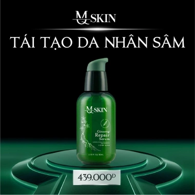 Bộ Serum + BB Tái Tạo Da + Bột Rửa Mặt Nhân Sâm MQ Skin - Giá chỉ 330.000đ, giảm 22%