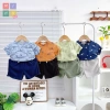 Bộ Set Áo Tay Cộc Quần Túi In Hình Dễ Thương Cotton Mềm Mịn Co Giãn Giá 84k