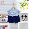 Bộ Set Áo Tay Cộc Quần Túi In Hình Dễ Thương Cotton Mềm Mịn Co Giãn Giá 84k 4