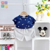 Bộ Set Áo Tay Cộc Quần Túi In Hình Dễ Thương Cotton Mềm Mịn Co Giãn Giá 84k 6