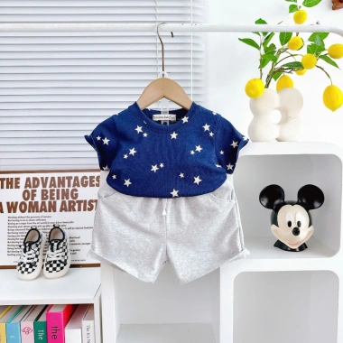 Bộ Set Áo Tay Cộc Quần Túi In Hình Dễ Thương Cotton Mềm Mịn Co Giãn Giá 84k 9 Bộ Set Áo Tay Cộc Quần Túi In Hình Dễ Thương Cotton Mềm Mịn Co Giãn Giá 84k 9