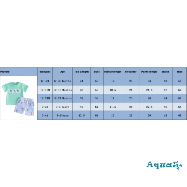 Bộ short mùa hè Aqua-Boys áo thêu cá cổ chữ O, quần sọc - Giá ưu đãi 240k