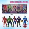 Bộ siêu nhân mô hình đa năng ABS cao cấp: biệt đội anh hùng, khớp xoay, giá 89.000₫