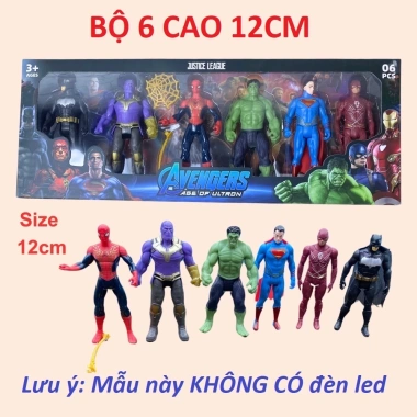 Bộ siêu nhân mô hình đa năng ABS cao cấp: biệt đội anh hùng, khớp xoay, giá 89.000₫ 10 Bộ siêu nhân mô hình đa năng ABS cao cấp: biệt đội anh hùng, khớp xoay, giá 89.000₫ 10