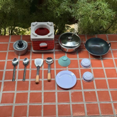 Bộ Size M Mini Bếp Ngan 9.8cm Nồi Chảo 10cm Giá chỉ 359.000₫ giảm mạnh
