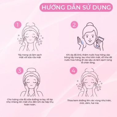 Bộ Skincare Trắng Da Dưỡng Ẩm 5in1 3W CLINIC Hàn Quốc Hoa Hồng Full Sezi, Giá chỉ 570.000₫ 5